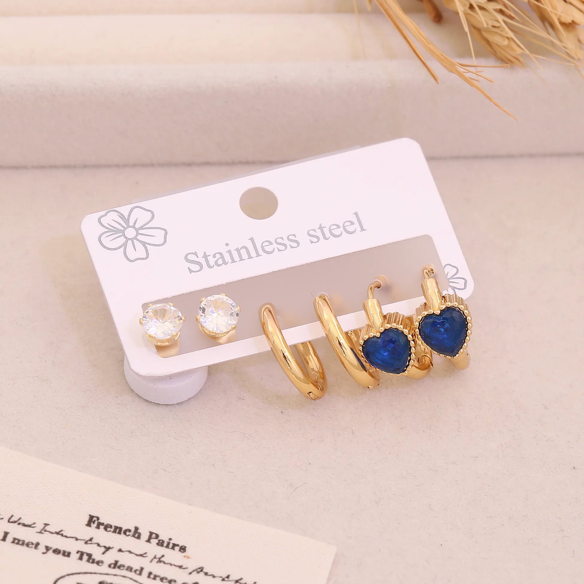 Set de boucle d’oreille