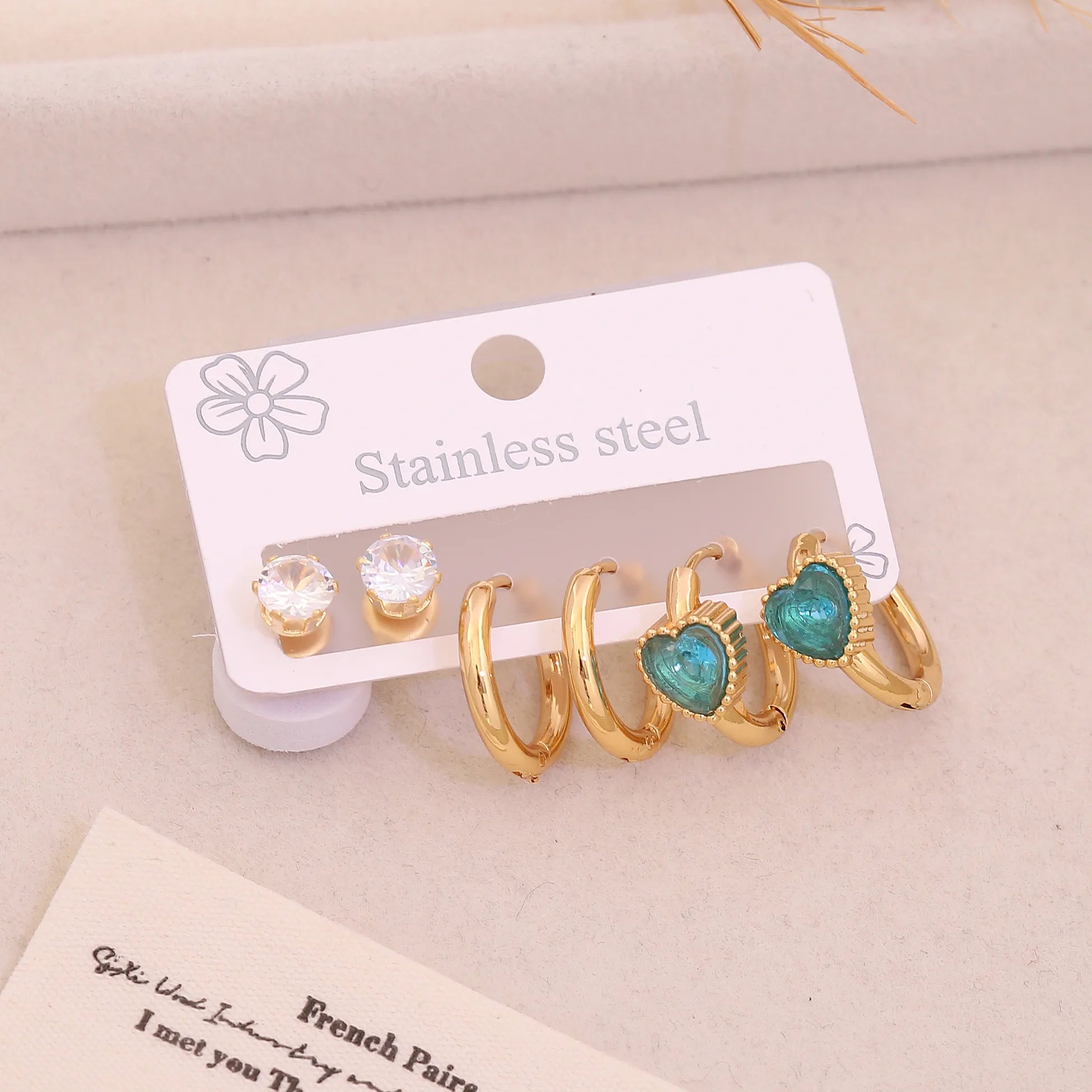 Set de boucle d’oreille