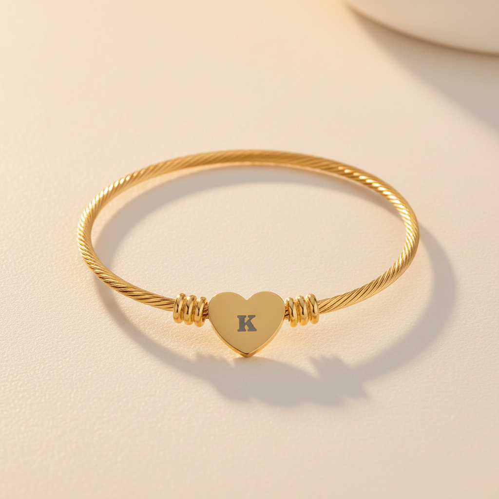 Bracelet fond beige lumière chaude